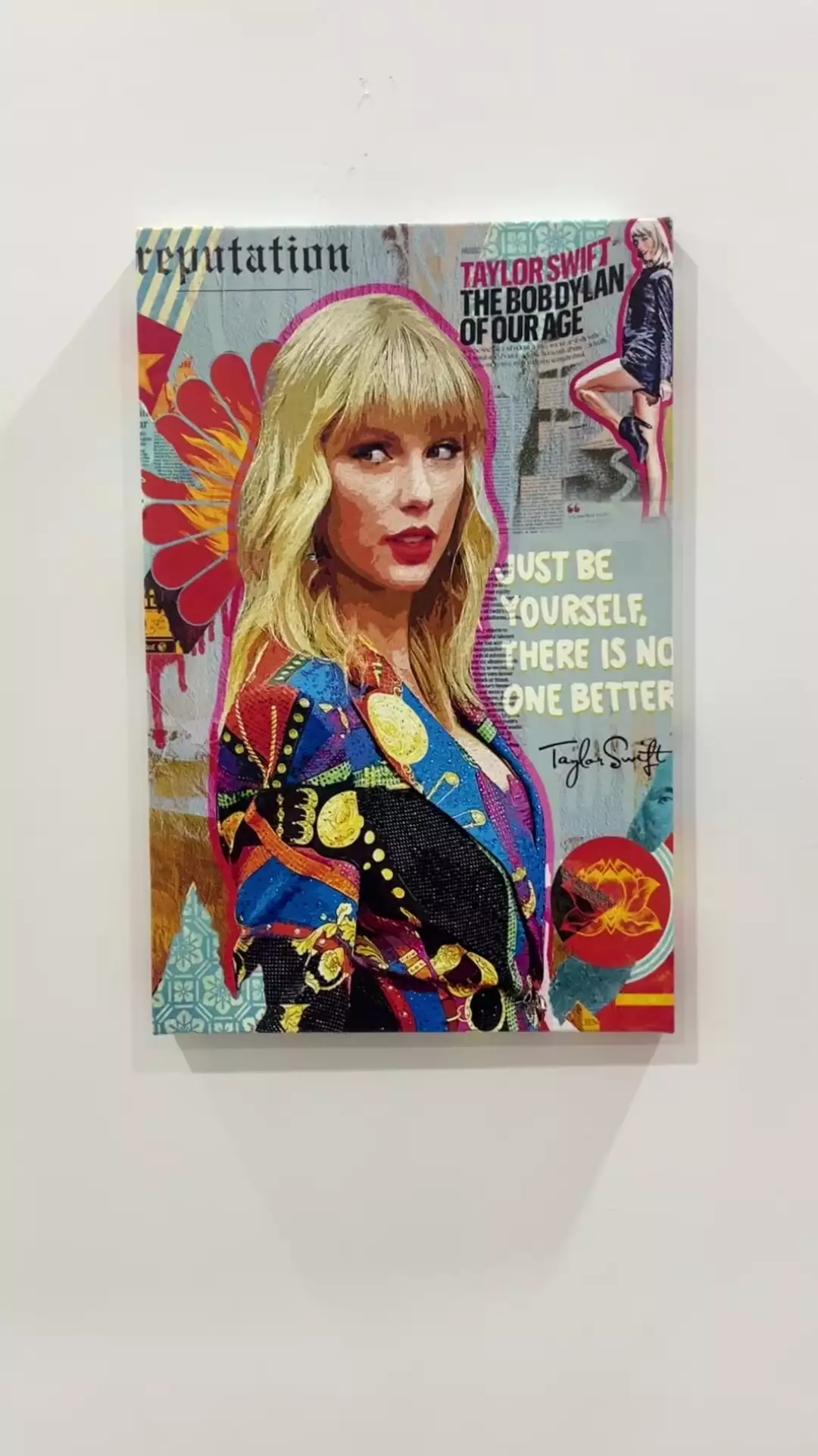 Taylor Swift: Reputation Artwork - Modern Pop Wall Art